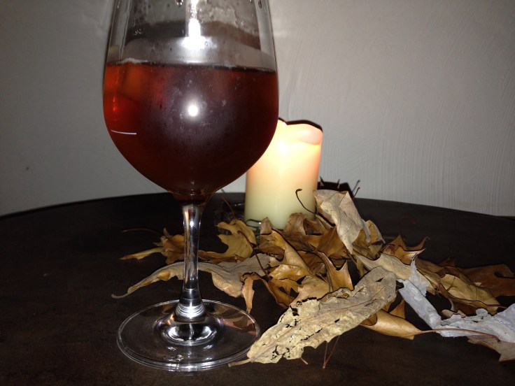 The Autumn leaves enhanced the themed evening beautifully