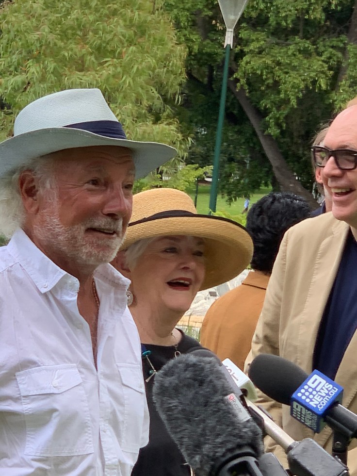 L to R: Jacques Raymond, Stephanie Alexander and Philippe Mouchel